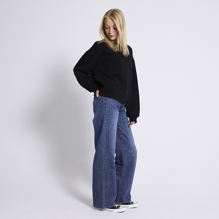 Heavy sweatshirt "Nora" Black